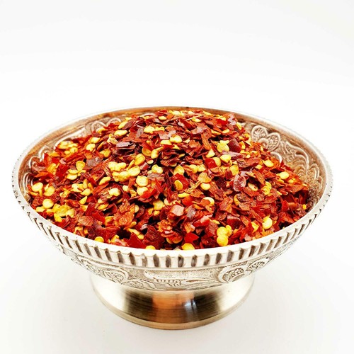 Crushed dried chilli flakes - crushed,