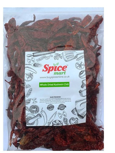 Kashmiri chilli dried - kashmiri, |