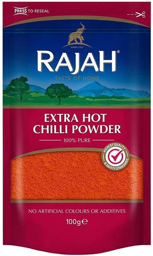 Rajah chilli powder extra - powder, (