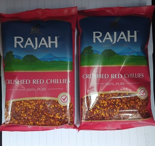 Rajah pack crushed red - x,