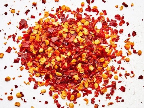 Crushed dried red - crushed, pepper