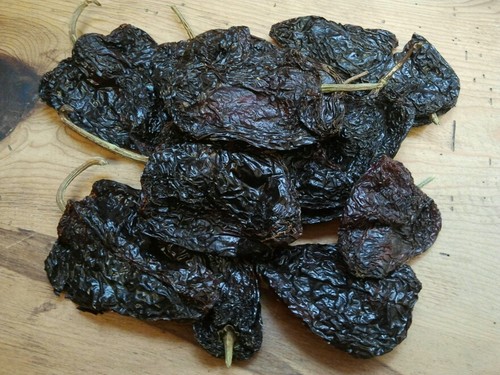 Dried ancho chillies - dried, 50g
