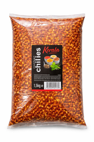 Kerala crushed chillies 5kg - chillies, 1.5kg