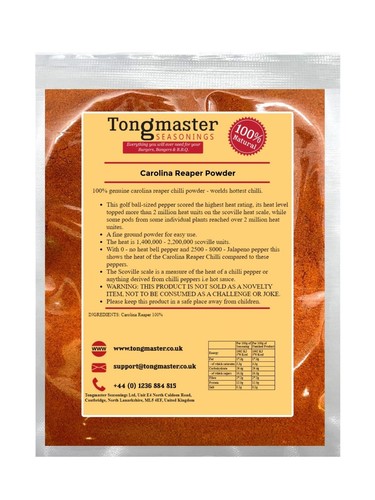 Carolina reaper chilli powder - carolina,