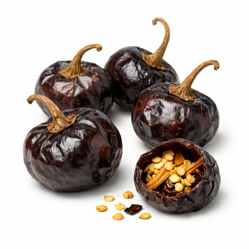 Whole cascabel chilli pods - chilli,