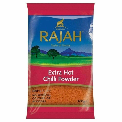 Rajah extra hot chilli powder - rajah,