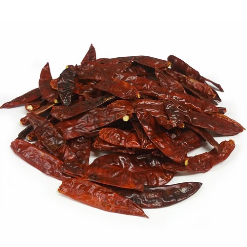 Dried arbol chillies stemless - arbol,