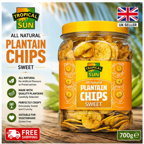 Tropical sun plantain chips - tropical,