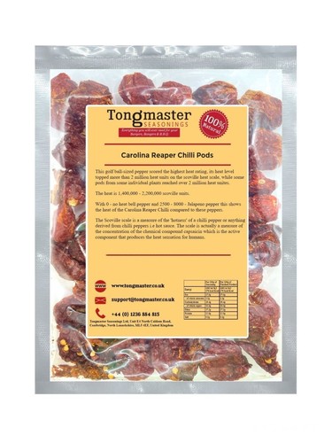 Whole dried carolina reaper - carolina,