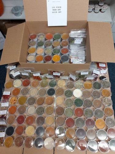 100 piece herb and - and, spice